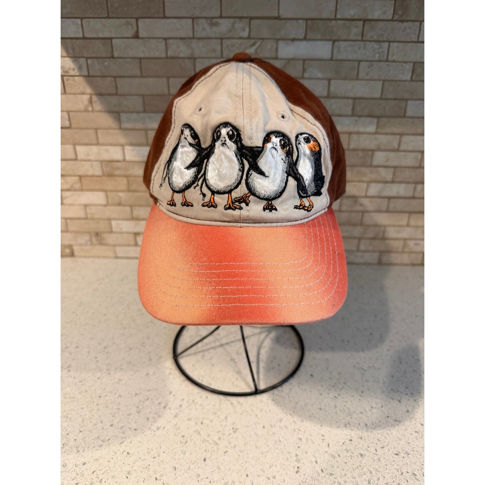 Star Wars Disney Porg Embroidered Baseball Hat Adult Collectible